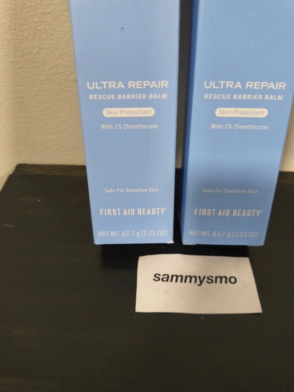 First Aid Beauty FAB ULTRA REPAIR Rescue Barrier Balm 2.25oz 03/27 x2